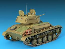 35038 SOVIET LIGHT TANK T-80 w/CREW – Miniart