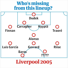 Who Are The 10 Missing Players In These Champions League Final Lineups The Answers Are Below Liverpo Champions League Final Jermaine Pennant Ryan Bertrand