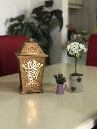 Islamic Wooden Ramadan Lantern Ramadan Lantern Lantern Gift Ramadan Gifts
