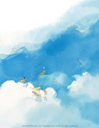 Peter Pan Kim Minji Watercolor Illustration Peter Pan Illustrators