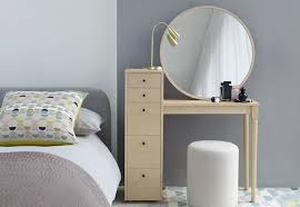 Luxury corner small dressing table designs with angular mirror for classic bedrooms. 6 Of The Best Dressing Tables For Small Spaces Colourful Beautiful Things