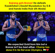 Neeraj chopra became the first indian to win an olympic gold in athletics with a earlier, wrestler bajrang punia defeated kazakhstan's daulet niyazbekov in men's 65kg freestyle to. Ri6fvvtcprjb4m