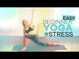 Simple yoga poses for stress. Gentle Yoga Beginner Yoga For Stress Relief Less Than 10 Minutes Youtube
