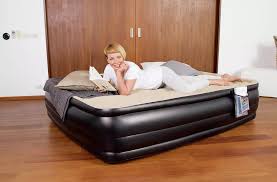 Ivation Ez-Bed Air Mattress With Deflate Defender Technology And Built In  Pump, Queen - Pay Less Super Markets