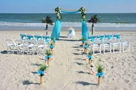 Tropical Beach Wedding Packages Myrtle Beach Wedding Beach Wedding Arch