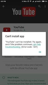 Fix Google Play Store Error 501 Or Youtube Error 501 On Android How To Google Play Store Google Play Youtube