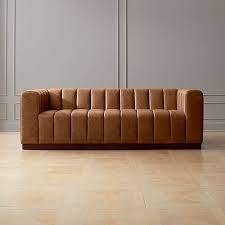 Browse our wide selection of brown leather sofas and bring effortless style to your home with beautiful modern furniture and decor. Modern Leather Furniture Sofas Cb2