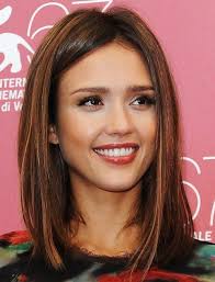 For example, they can hide your forehead wrinkles, while adding your hair extra style. Jessica Alba Shoulder Length Hairstyles Straight Hair Popular Haircuts Hair Styles Shoulder Length Straight Hair Jessica Alba Hair