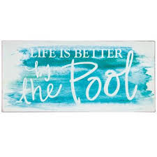 Life Is Better By The Pool Metal Sign Hobby Lobby 250936 In 2020 Pool Signs Diy Pool Signs Pool Decor