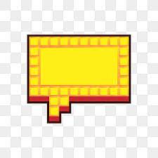 Speech Bubbles Set In Pixel Art Style Comic Shapes Art Png And Vector With Transparent Background For Free Download Pixel Speech Bubble Pixel Art Speech Bubble