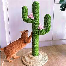 Diy Cute Cactus Cat Climbing Frame Rope Cocomaking Cat Climbing Frame Cactus Cat Cat Climbing
