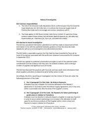 It provides details about your experiences and skills. Free 11 Notice Of Investigation Samples In Pdf Ms Word