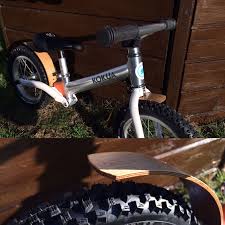 Kokua Jumper Like A Bike With Diy Wooden Fender Wooden Fender Balance Bike Kids Bike Childrensbike Laufrad Schutzblech Studioastic Lekerom