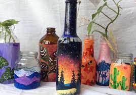 You have your background color in and the glasses drawn, where do you go from there? How To Paint Glass Guide Tips And Materials Skillshare Blog