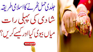 Check spelling or type a new query. Humbistari Ka Tariqa Fori Hamal K Liye Shadi Ki Pehli Raat Marriage Night In Islam Shehzad Turabi Youtube