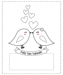 San Valentin Para Colorear