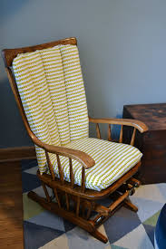 Studs and nailhead trim are both fabulous accents for a whole range of fabrics from leather to the most delicately printed. Reupholstering A Nursery Glider