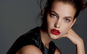 We determined that these pictures can also. Hd Wallpaper Barbara Palvin Red Lips Women S Black Crewneck Tank Top Fashion Model Wallpaper Flare