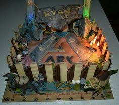Ark Survival Evolved Cake Ark Beacons Glowsticks Dinosaurs Theisland Motivtorten Motive Rezepte