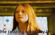 Look beyond hair color to find your. Ginny Weasley Gifs Tenor