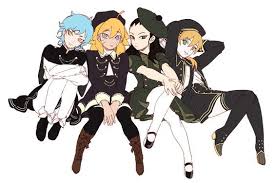 Genderbend Of Mitsuki Boruto Shikadai And Inojin Kawaiii Risunki Anime Naruto Uzumaki
