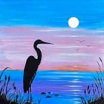 Florida Crane New Art- $44 – 3 Hour Public Event
