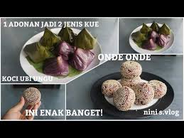 Onde onde pandan, onde onde warna warni, onde onde ubi ungu, onde onde ketan hitam, onde onde cara membuat kue lembut onde onde isi kacang hijau. 1 Adonan Jadi 2 Jenis Kue Koci Ubi Ungu Onde Onde Ubi Ungu Enak Banget Youtube