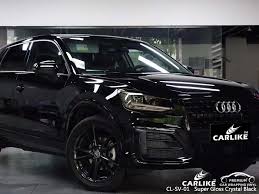 Glossy black vs matte black car. Cl Sv 01 Super Gloss Crystal Black Car Wrap Vinyl Matte For Audi Sino Vinyl