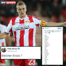 Felix kroos © getty images. Sky Sport On Twitter Wer Ist Jetzt Gemeint