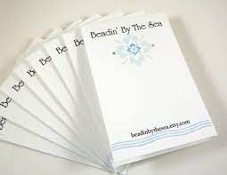 But really, any card making program with business card settings will do too. Beadin By The Sea How To Make Your Own Earring Cards Make Your Own Earrings Jewelry Display Cards Earring Cards