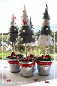 Décorations de noël en feutrine. Tuto Sapin De Noel En Feutrine L Atelier D Amandrine Noel En Feutrine Decoration Noel Noel