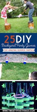 Use These Diy Backyard Party Ideas To Plan Your Summer Parties For 4th Of July Memorial Day Birthdays And Backyard Party Games Backyard Party Summer Parties