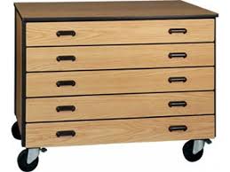 Buy storage units with drawers and get the best deals at the lowest prices on ebay! Mobile Office Storage Unit With 5 Deep Drawers 36 H Irw 1026 Wooden Storage Cabinets