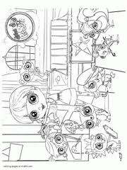 There are several kinds of littlest pet shop free printable coloring pages a lot of people want to have. Littlest Pet Shop Lps Coloring Pages Printable Pictures
