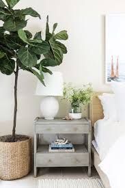 Saltoro sherpi wooden nightstand with three spacious drawers and bun feet white. Gray Shagreen Nightstand With Gray Wood Frame Headboard Cottage Bedroom