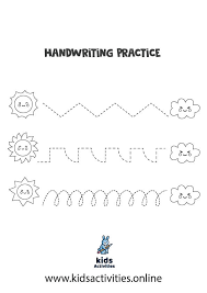 free printable tracing lines worksheets pdf kids activities