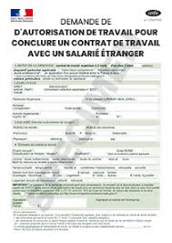 Cerfa 14598 remplir en ligne. Cerfa 15187 01 Demande D Autorisation De Travail Pour Conclure Un Contrat De Travail Avec Un Salarie Etranger Residant Hors De France Startdoc
