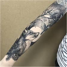Tattoos Lower Stomach Jasmine Tattoo Artist Upper Arm Wrap Around Tattoos Cherry Blossom Repres Tatouage Avant Bras Tatouage Manchette Tatouage Bras Complet