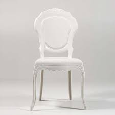 We were met and assisted by the associate who was extremely helpful, knowledgeable, and courteous. Chaise Louis Xv Modernisee En Polycarbonate Opaque Blanc Belle Epoque 4 Pieds Com