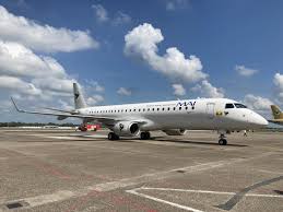 The converted models for p3dv4/v3 from the aig forum are required for this paint. Myanmar Airways International Takes First E190 News Flight Global