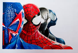 Who was the original spider man in the comics? Spiderman Into The Spider Verse With Stylefile Markers The Art Gear Guide