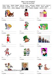Where Are You From English Worksheets For Kids English Lesson Plans Reading Comprehension Kindergarten