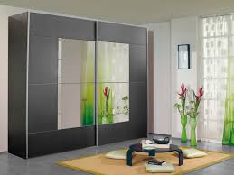 Mirror wardrobes with a single door mirrored wardrobes. Rauch Kira 218cm Metallic Grey Sliding Door Mirrored Large Double Wardrobe Flat Packed