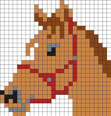 Grille pixel art vierge a imprimer : Petites Grilles Pour Broderie Ou Tricot Serie 1 De 1 A 19 Bienvenue Chez Nounette Animaux De Point De Croix Dessin Petit Carreau Crochet Pixel