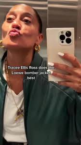 Tracee Ellis Ross Green Jacket