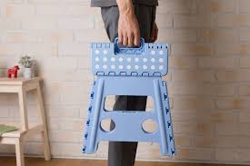 The lightweight, but sturdy folding step stool is easy to use because it opens with one flip of the hand. Best Folding Step Stools Footwear News