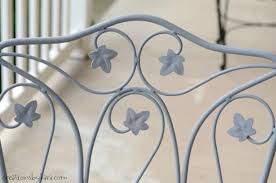 Use 60 grit sandpaper to smooth any remaining rough edges, sanding below any rust spots until you reach clean bare metal. How To Transform Rusty Metal Patio Furniture