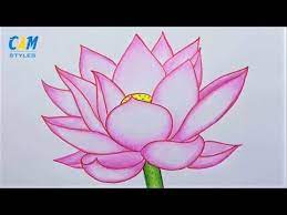 Remember, it's ok if your drawings look different then ours. Lotus Flower How To Draw A Lotus Flower For Beginners Youtube