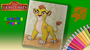 Mzingo kion and dogo coloring page of lion guard. Kion Coloring Pages The Lion Guard Coloring Book Videos For Children Youtube