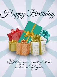 Print out gift tags or use a gift tag template as easy ways to say happy birthday! Happy Birthday Gift Boxes Card Birthday Greeting Cards By Davia Happy Birthday Greetings Friends Happy Birthday Wishes Cards Happy Birthday Cards